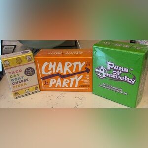 Charty Party and Puns of Anarchy Game Set